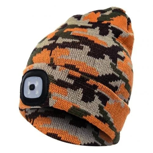 Luxora LED Beanie Light with Adjustable Brightness and Warmth