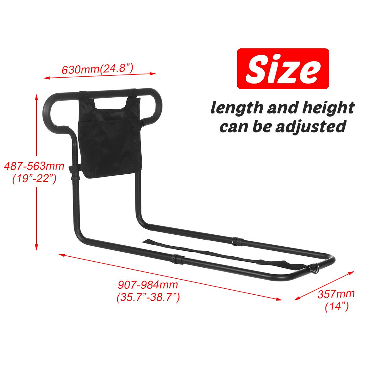 Royaleva Universal Senior Bed Rail Elderly Assist Aid