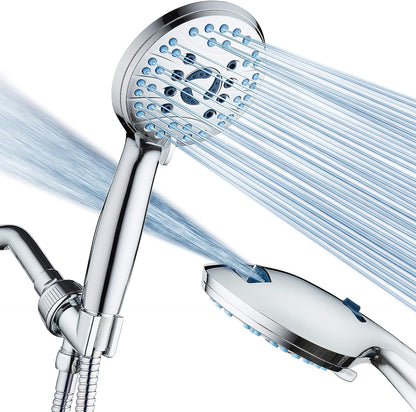 Luxora Adjustable Pressure Handheld Shower Head With A Hose
