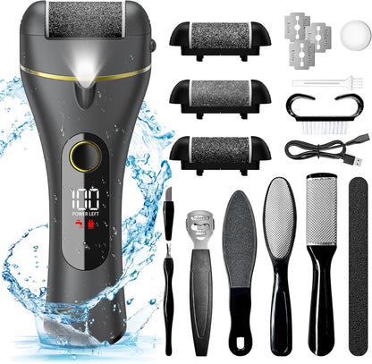 Luxora Electric Callus Remover 16-in-1 Professional Kit