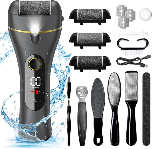 Luxora Electric Callus Remover 16-in-1 Professional Kit