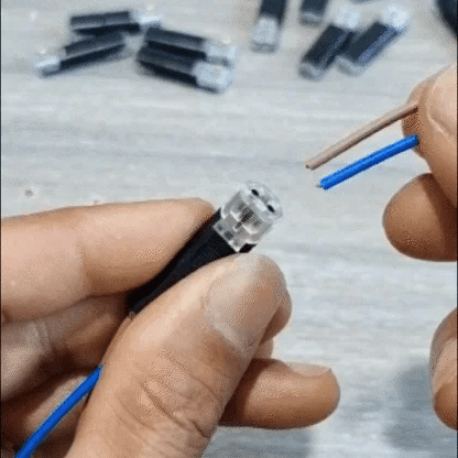 Royaleva Double-wire Push-in Connector with Locking Buckle