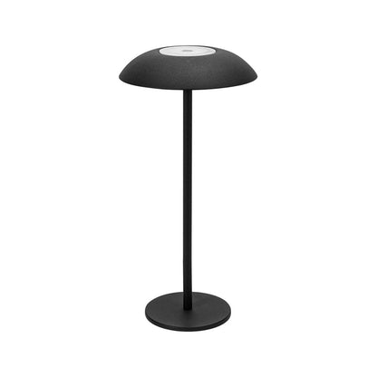 Royallure Iron Cordless Elegance Lamp - Touch Control & Rechargeable Battery - Matte Black