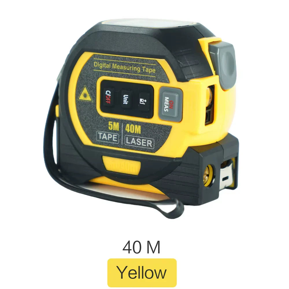 Royaleva 3-In-1 Laser Tape Measure 40/60M Meters Infrared