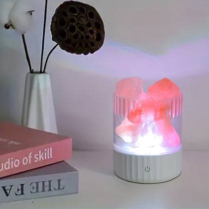 Himalayan Salt Lamp - Soft, Cozy Color-Changing Night Light for Romantic Ambiance - Default Title