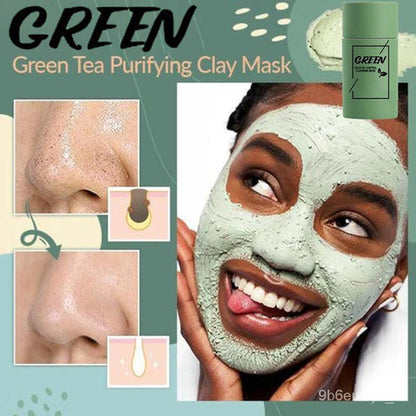RoyaleGlow Green Tea Clay Deep Cleanse Mask Stick