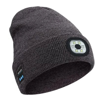 RoyaleGlow 3-in-1 Function Bluetooth Beanie for Outdoor Use