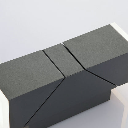 Royelux 22cm Anthracite Outdoor LED Wall Sconce - IP54 Weatherproof Up Down Light