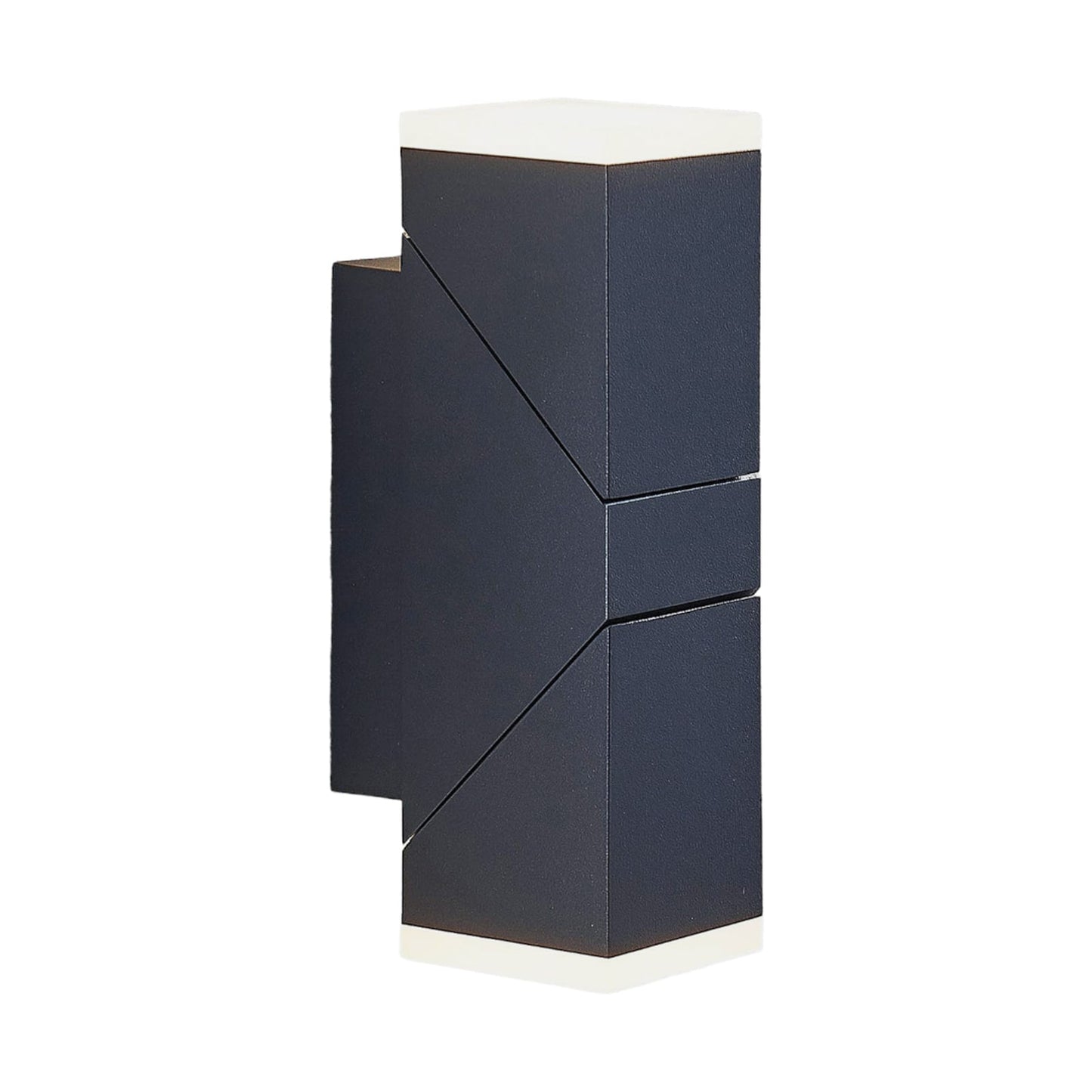 Royelux 22cm Anthracite Outdoor LED Wall Sconce - IP54 Weatherproof Up Down Light