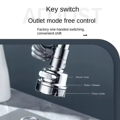 Royaleva 360 Degree Faucet Extender With Three Modes