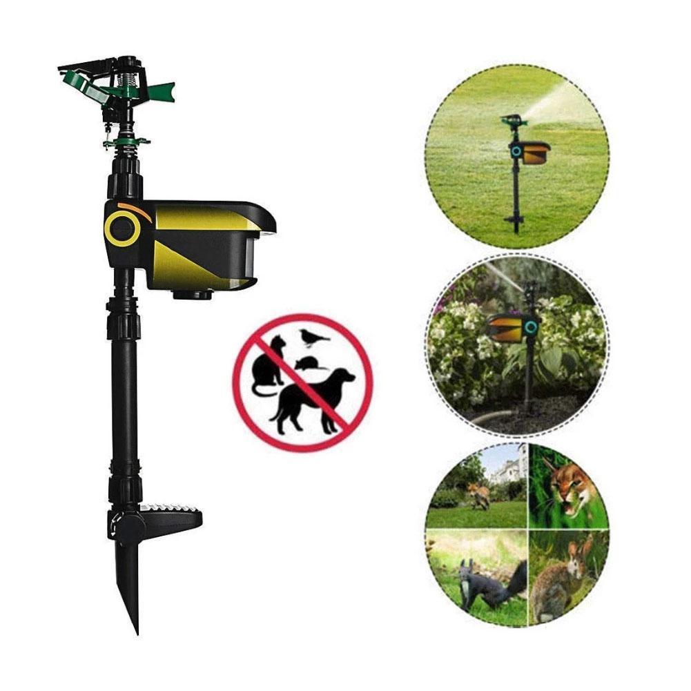 Luxora Motion Activated Sprinkler for Deer Solar Powered - Get Rid Of Deer