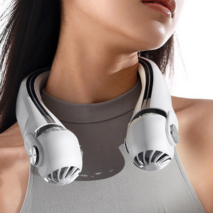 Luxora Wearable Rechargeable Summer Travel Neck Cooling Fan