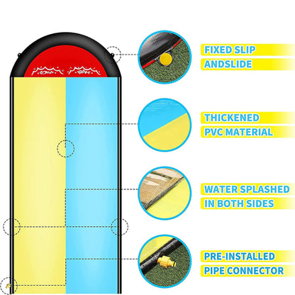 Luxora Inflatable Backyard Slip and Slide for Kids Fun
