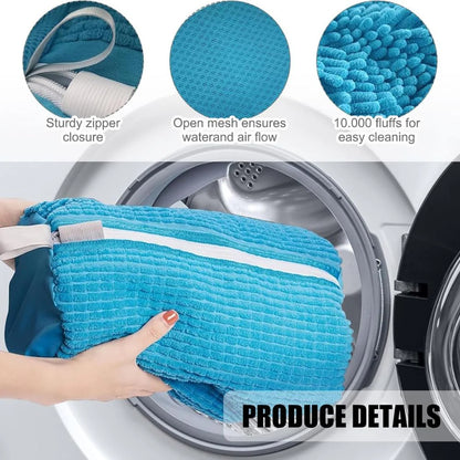 Royaleva Machine Washable Sneakers Shoe Protector Washing Mesh Bag