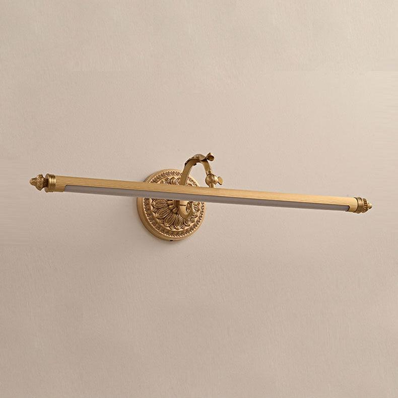 RoyaleGlow Modern Copper LED Vanity Light for Bathroom Mirror, Artwork & Picture Lighting