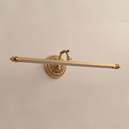 RoyaleGlow Modern Copper LED Vanity Light for Bathroom Mirror, Artwork & Picture Lighting