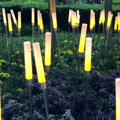 RoyaleGlow Modern Solar LED Path Lights for Outdoor Garden & Landscape