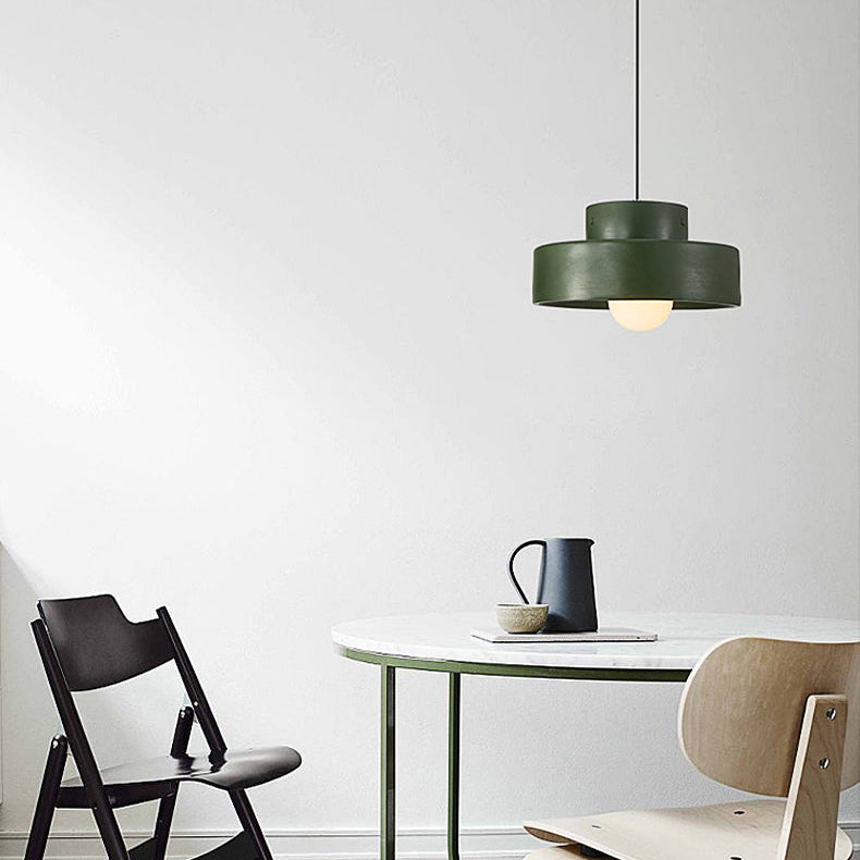 LuxRoyale Modern LED Pendant Light Fixture with Frosted Diffuser