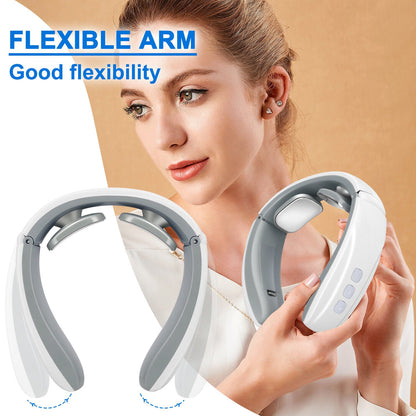 Royaleva Electric Shock Pulse Neck and Shoulder Kneading Massager