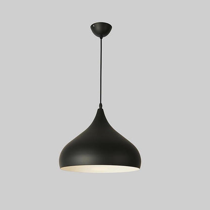9 inch LED Halogen Incandescent Metal Dome Bowl 1-light Pendant Downlight Lighting 2