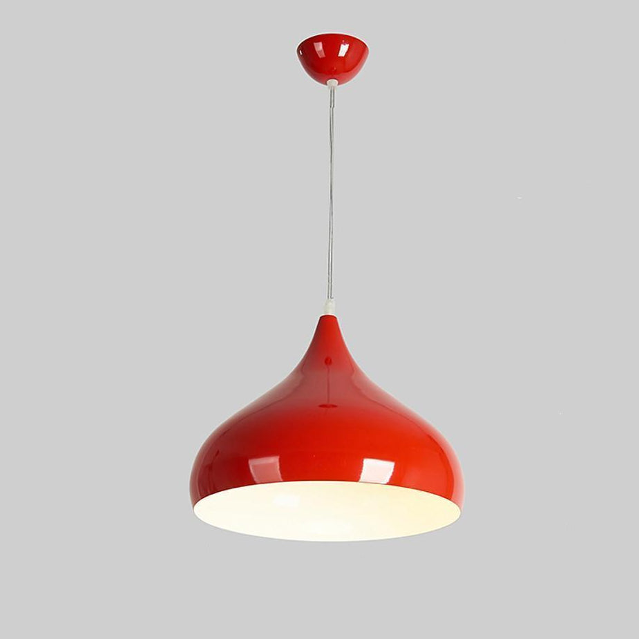 9 inch LED Halogen Incandescent Metal Dome Bowl 1-light Pendant Downlight Lighting 6