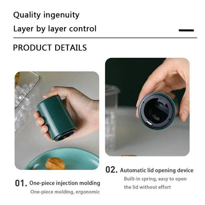 Royaleva Automatic Bottle Cap Opener with Magnetic Catch