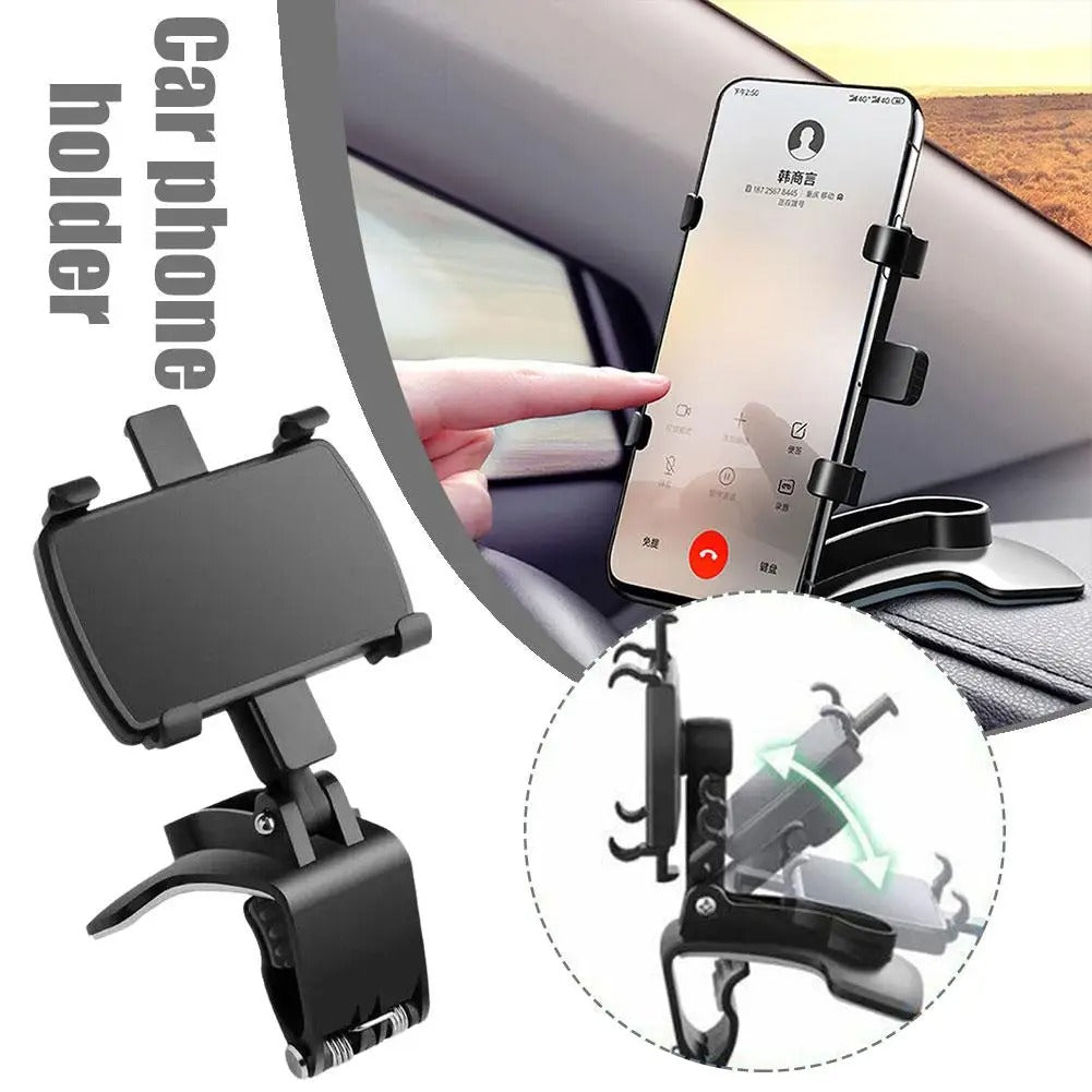 Luxora Car Dashboard Phone Holder with 360 Degree Rotation