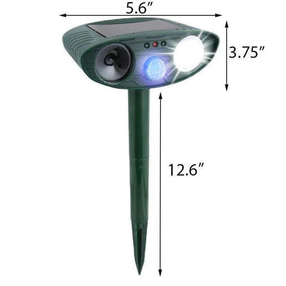 Luxora Ultrasonic Chipmunk Repeller - Solar Powered 48 Hours