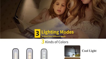 Royaleva Reading Lamp Book Clamp with Adjustable Brightness