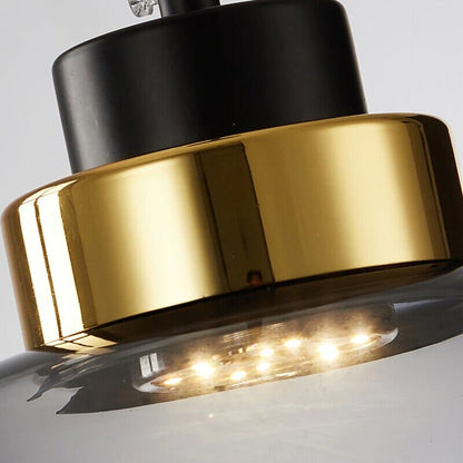 RoyaleGlow Ashton Glass Pendant Lights for Retro Elegance