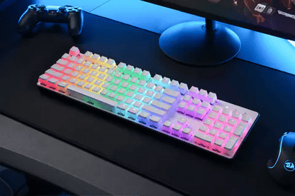 RoyaleGlow LED Light Keyboard Set with Mouse for Gaming