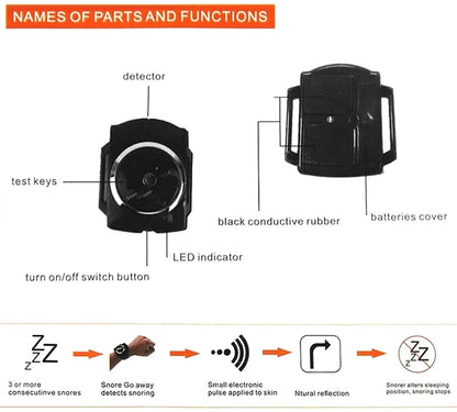 Royaleva Intelligent Snore Stopper Wristwatch for Better Sleep