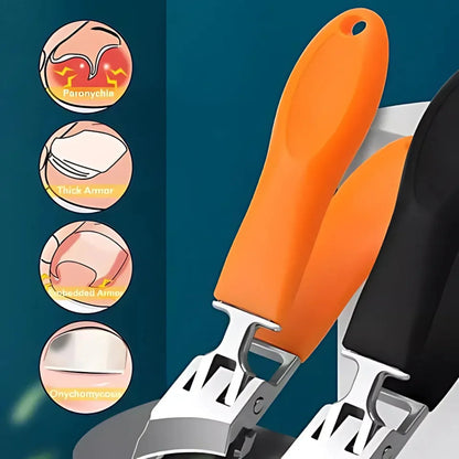 RoyaleGlow Wide Jaw Nail Clipper with Anti-Splash Design