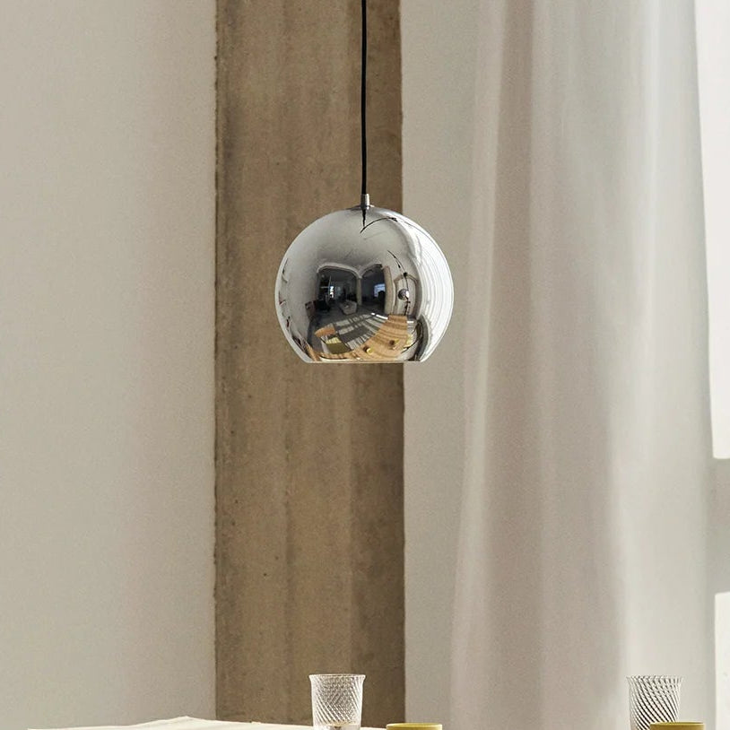 LuxRoyale Dimmable Metal Pendant Light for Modern Dining Room, Kitchen Island Ceiling Lamp