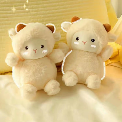 Royelux Sheep Plush Doll Pillow - Soft & Kawaii 25cm Stuffed Animal Toy