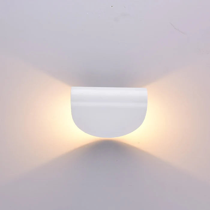 LuxRoyale Adjustable Up Down LED Wall Light, Warm Ambient Modern Lamp