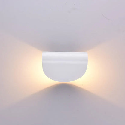 LuxRoyale Adjustable Up Down LED Wall Light, Warm Ambient Modern Lamp