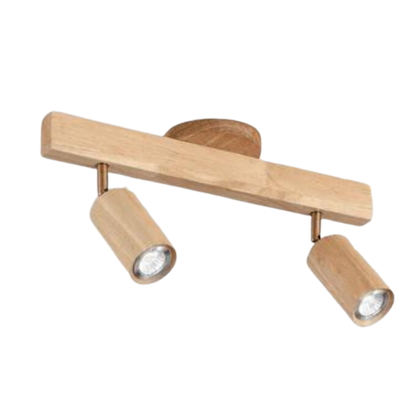 Adjustable Wooden Ceiling Spotlight - EcoLux 10