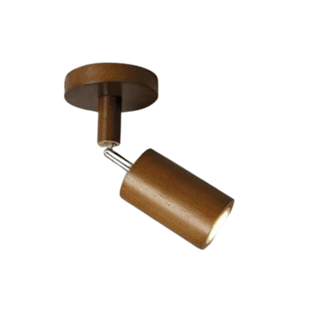 Adjustable Wooden Ceiling Spotlight - EcoLux 12