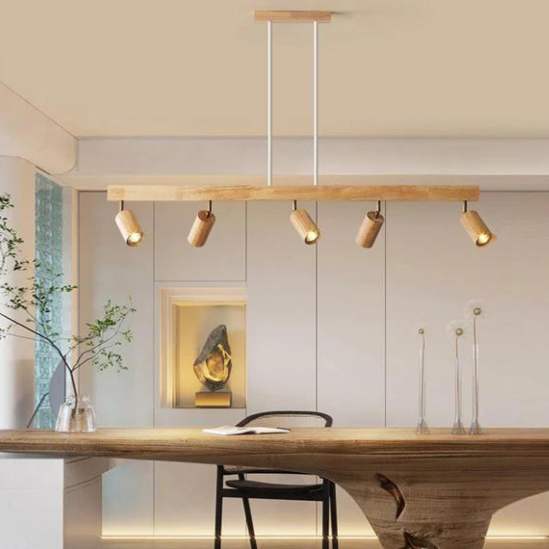 Adjustable Wooden Ceiling Spotlight - EcoLux 2