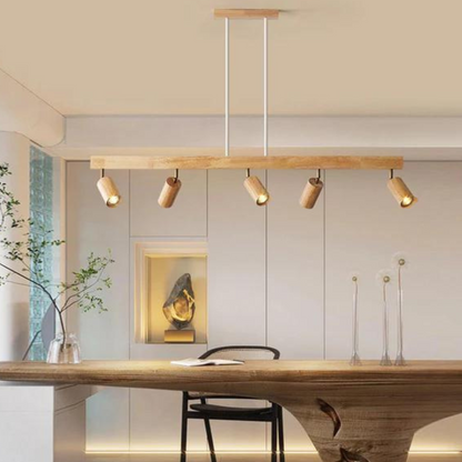 Adjustable Wooden Ceiling Spotlight - EcoLux 2