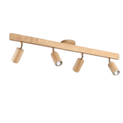 Adjustable Wooden Ceiling Spotlight - EcoLux 9