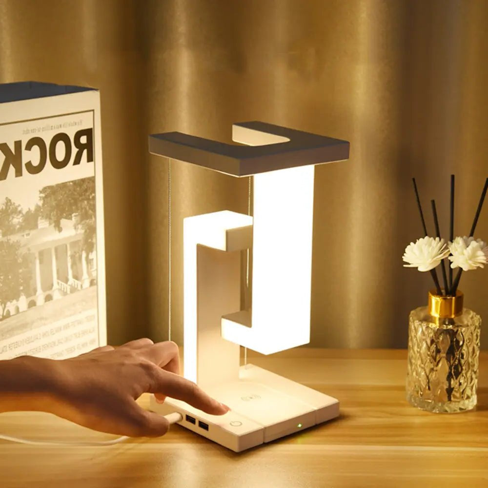 LuxRoyale Wireless Charger Lamp With Zone Lighting