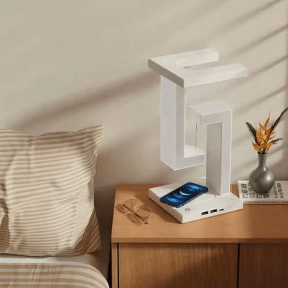 LuxRoyale Wireless Charger Lamp With Zone Lighting
