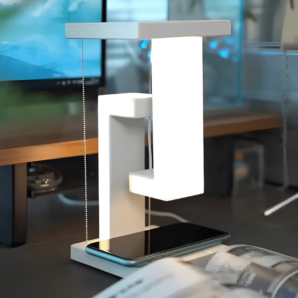 LuxRoyale Wireless Charger Lamp With Zone Lighting