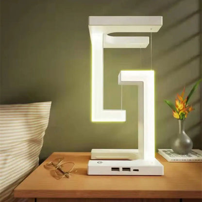 LuxRoyale Wireless Charger Lamp With Zone Lighting