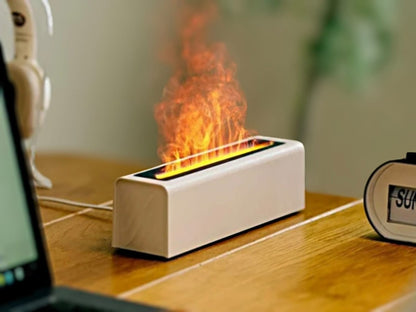 Air Humidifier & Purifier Flame Effect 1