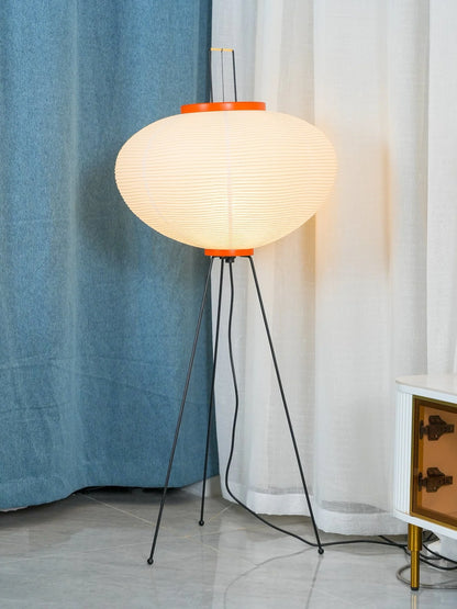 Royallure Minimalist Japanese Rice Paper Floor Lamp - Modern LED Lighting Solution