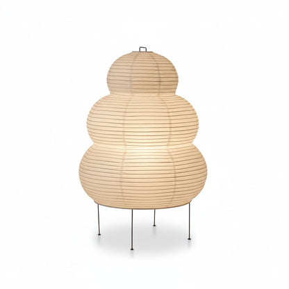 Akari Japandi Style Paper Floor Lamp 0