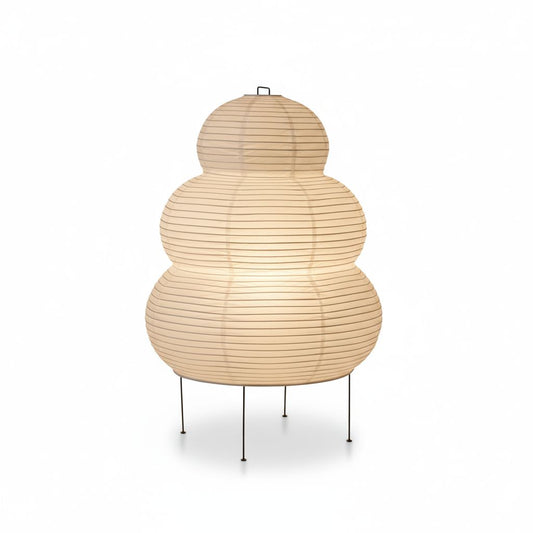 Akari Japandi Style Paper Floor Lamp 0